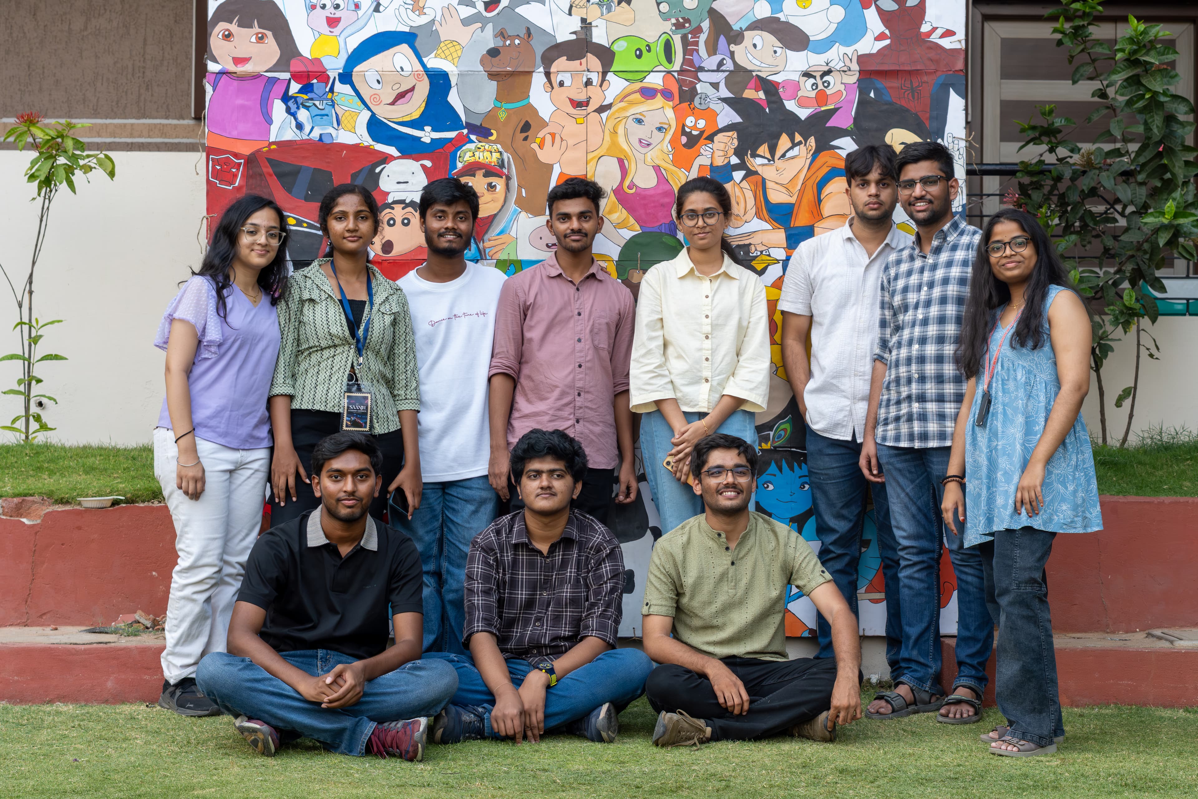 The KBC and Subway Surfers event team posing together